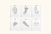 Farmer's Market Vector Illustrations, a Decorative Illustration by Emma Webb Studio (Thumbnail 5 of 8)