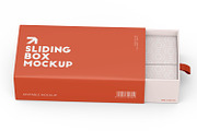 Sliding Gift Box Mockup PSD, a Packaging Mockup by Ram Studio LLC (Thumbnail 9 of 15)