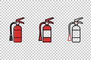 Fire Extinguisher Safety Vector Icon, an Object Graphic by Artonix (Thumbnail 3 of 3)