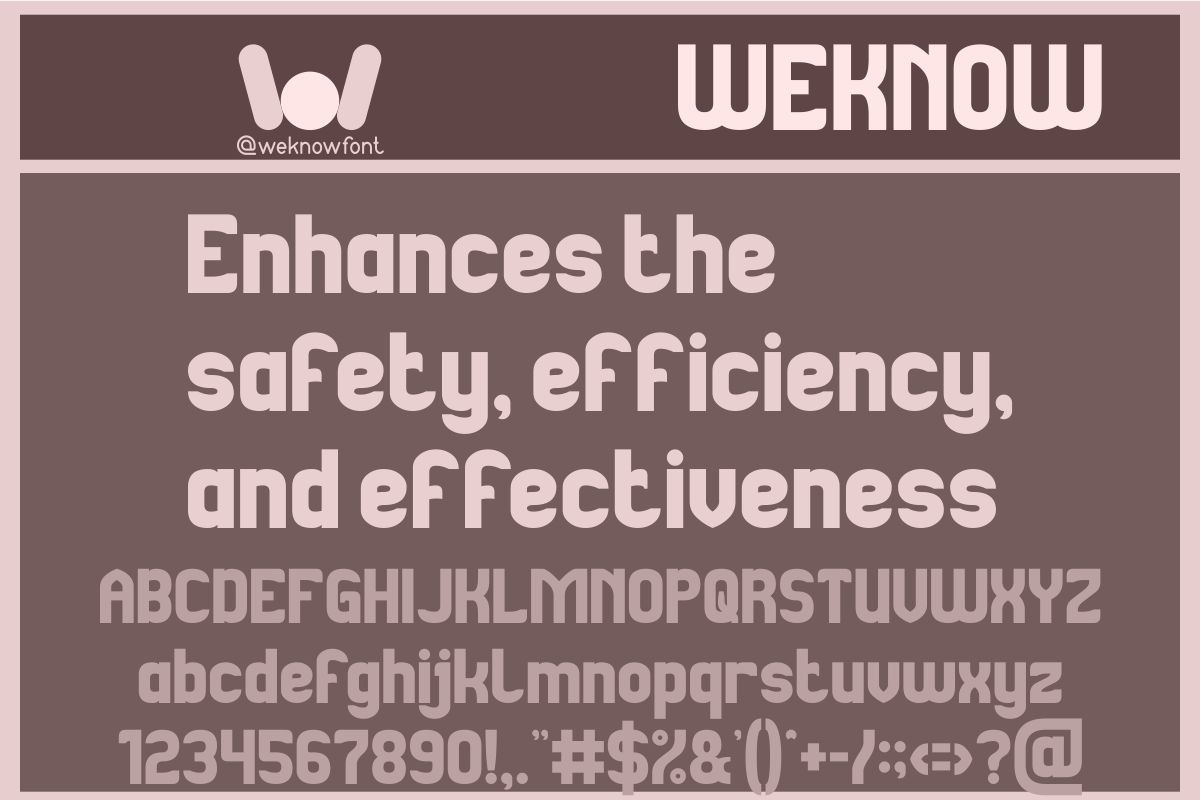 Computer Science Font, a Sans Serif Font by weknow (Photo 5 of 8)