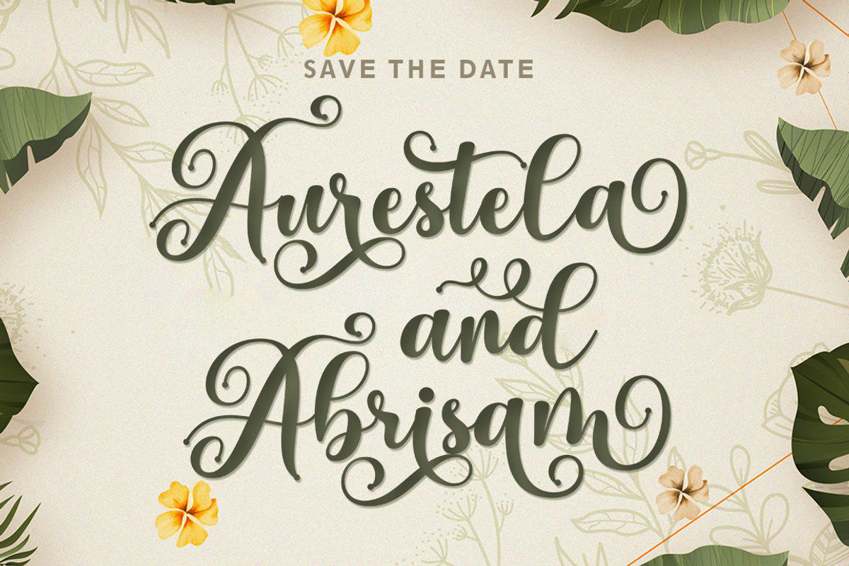 Soulmate Garden, a Script Font by Rotterlab Studio (Photo 3 of 8)