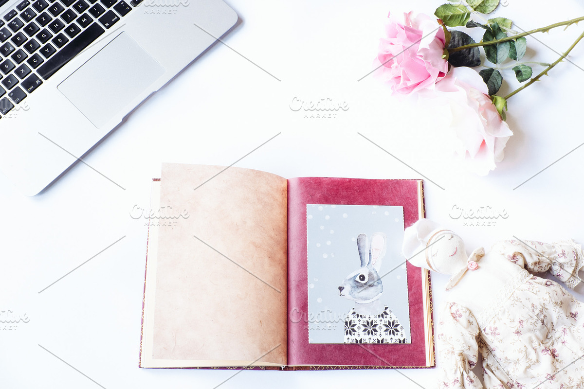 Styled Photo Backround, an iPad Mockup by Barn Images