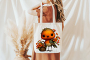 Whimsical Autumn Fall Robin Clipart, a Seasonal Illustration by Designworld (Thumbnail 10 of 11)