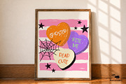SPOOKY HALLOWEEN BRUSH STRIPES, an Object Graphic by Lazy Cat (Thumbnail 7 of 8)