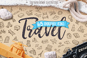Travel - Hand Drawn Icons, an Icon by Good Stuff No Nonsense (Thumbnail 1 of 6)