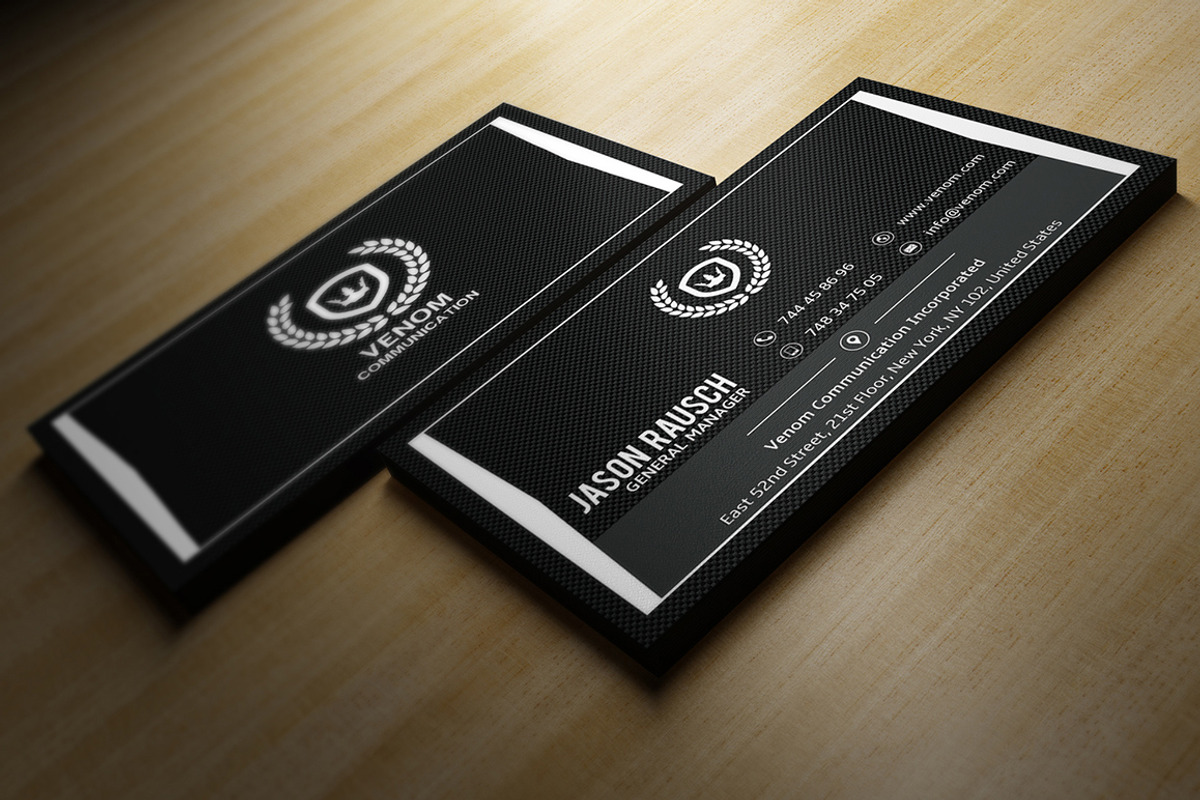 Unlimited Business Cards Bundle, a Business Card Template by Marvel (Photo 95 of 204)