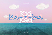 Kid Kad | Playful Duo Font, a Script Font by Jadatype.id (Thumbnail 1 of 9)