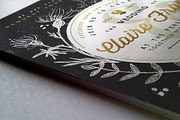 Foliage & Crayon Wedding Invite I, an Invitation Template by The Wedding Shop (Thumbnail 5 of 6)
