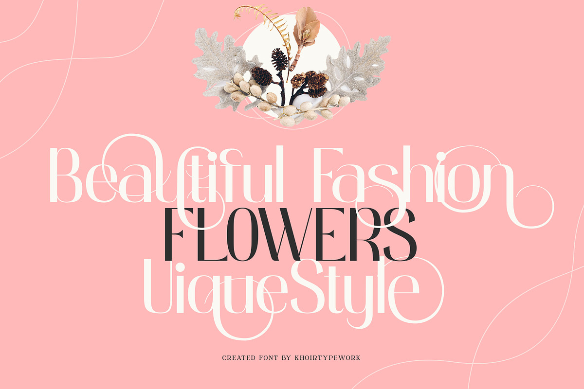 Voguin - Beauty Font, a Sans Serif Font by Khoir (Photo 4 of 9)