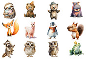 Quirky Animals Clipart, an Illustration by Designworld (Thumbnail 2 of 5)