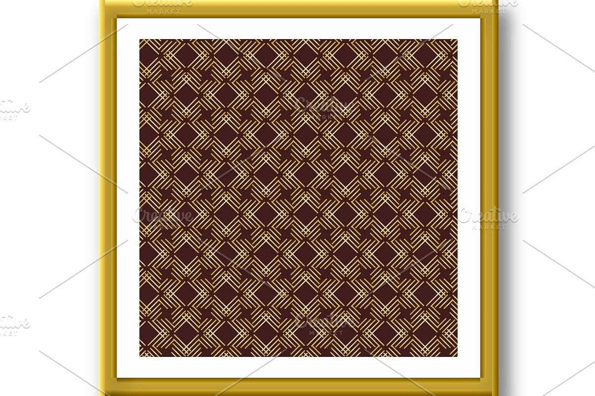 Seamless Abstract Geometric Vector, a Pattern Graphic by FineArtStudio (Photo 2 of 3)