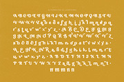 Bisque Veloute | Retro Sans Font, a Sans Serif Font by Krismagraph (Thumbnail 10 of 10)