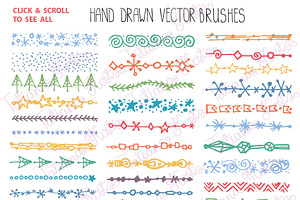 Christmas Holiday Brushes