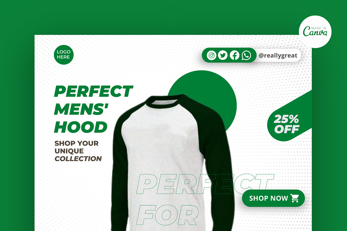 Fashion & Clothing Template Kit I, a Social Media Template by Exceptionalways (Photo 9 of 31)