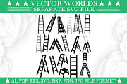 Wooden Stairs Svg, Wooden, Stair Svg, an Object Graphic by VectorWorlds (Thumbnail 2 of 3)