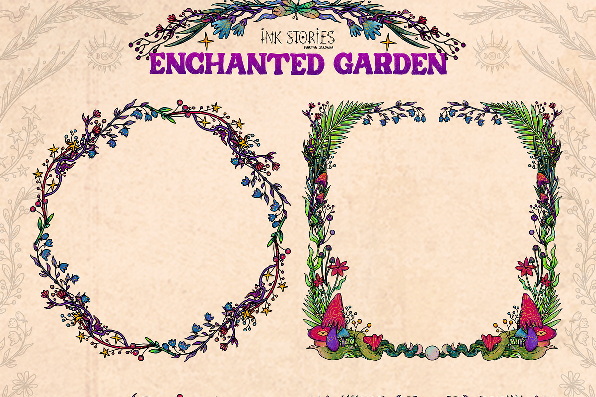 Enchanted Garden Fairies and Flowers, a Person Illustration by Ink Stories (Photo 13 of 24)
