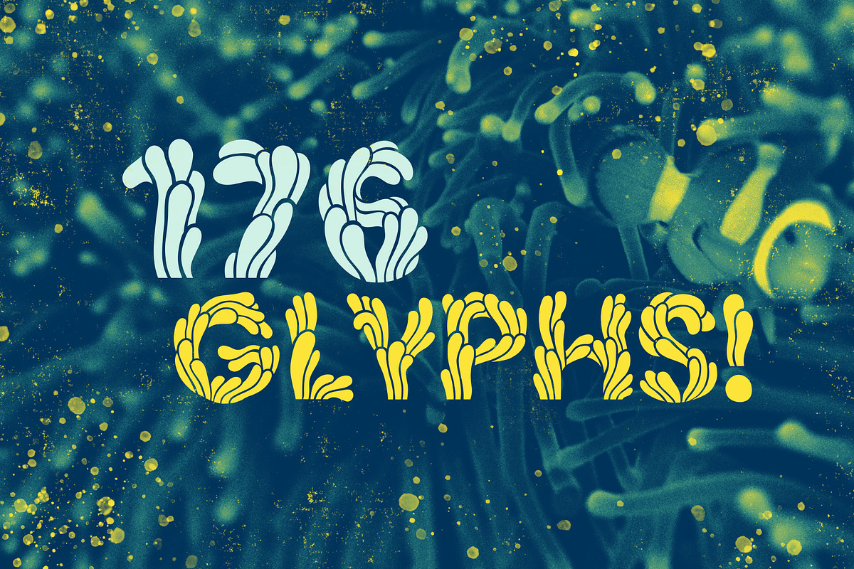 Anemonas Typeface preview 2