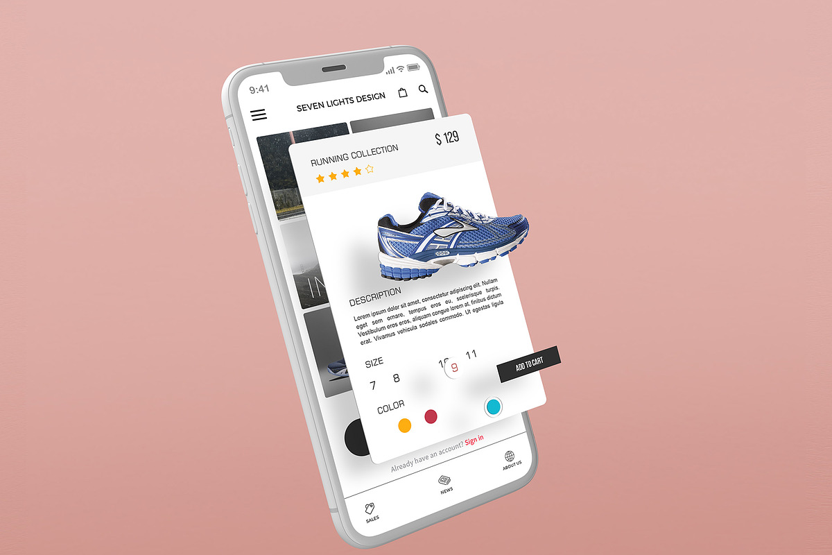 iPhone X Multilayer Mockup #2, an iPhone Mockup by Seven Lights (Photo 5 of 5)