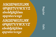 Sunday Morning Retro Display Font, a Serif Font by Muntab_Art (Thumbnail 10 of 11)