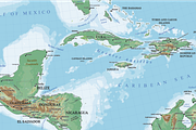 Shaded Relief Map of North America, an Education Illustration by Cartorical (Thumbnail 7 of 7)