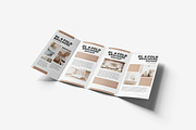 DL 4 Fold Mockup, a Product Mockup by Indah (Thumbnail 4 of 6)