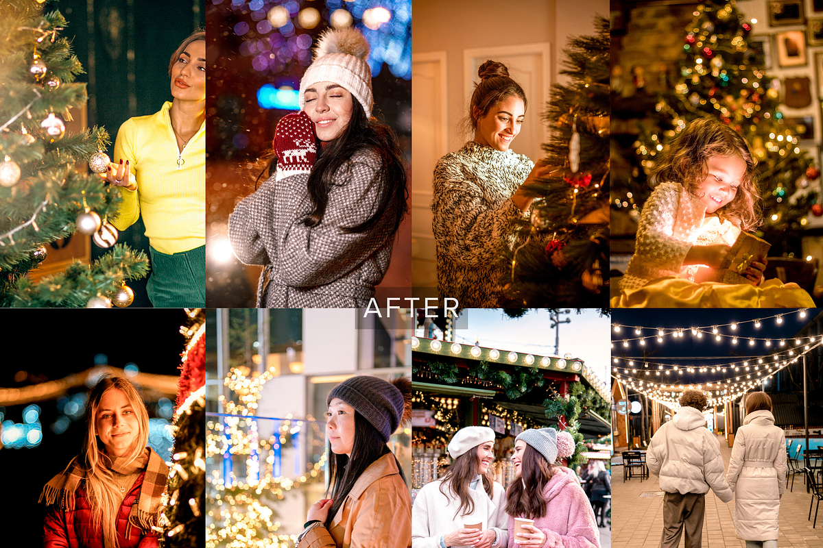 10 Christmas Glow Lightroom Presets, a Preset Add-On by RamsaGraphi (Photo 3 of 10)