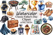 Classic Father's Day PNG Clipart Bun, an Illustration by Design Market (Thumbnail 1 of 3)