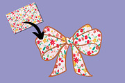 Coquette Bow Canva Frames Template, a Design Template by GraphiCarola (Thumbnail 3 of 6)