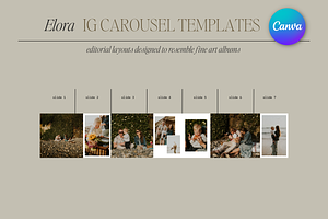 Elora IG Carousel Templates