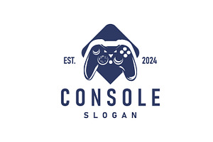 Game Console Logo Design Gamepad, a Branding & Logo Template by Maylianaw28