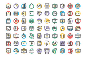 125 Finance Vector Icons