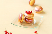 Colored macarons containing macarons, macaroons, and macaroni, a Food & Drink Photo by Miuda21 (Thumbnail 1 of 2)