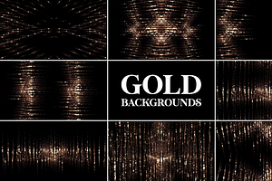 Gold Backgrounds for DaVinci Resolve, a Templates & Theme by FlashFXbox