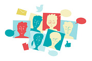 Social Network Collection, a Person Illustration by Hurcastock! (Thumbnail 4 of 6)
