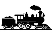 Steam locomotive and diesel train, a Transportation Illustration by jahid234 (Thumbnail 5 of 13)
