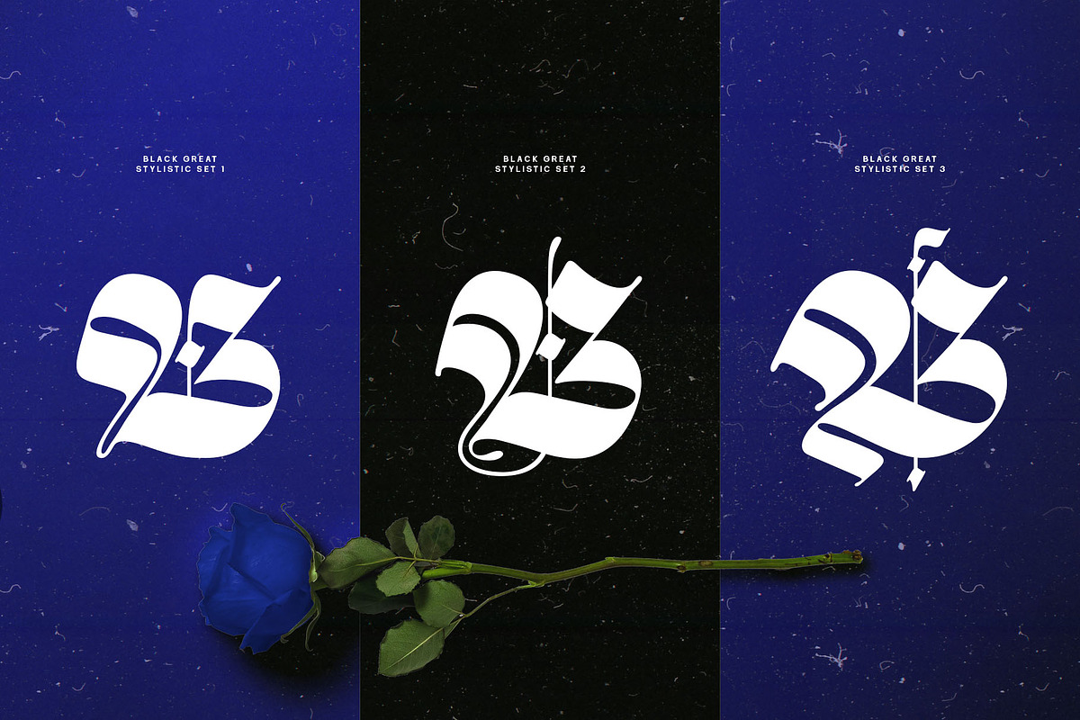 Black Great Typeface, a Blackletter Font by alit design (Photo 10 of 20)