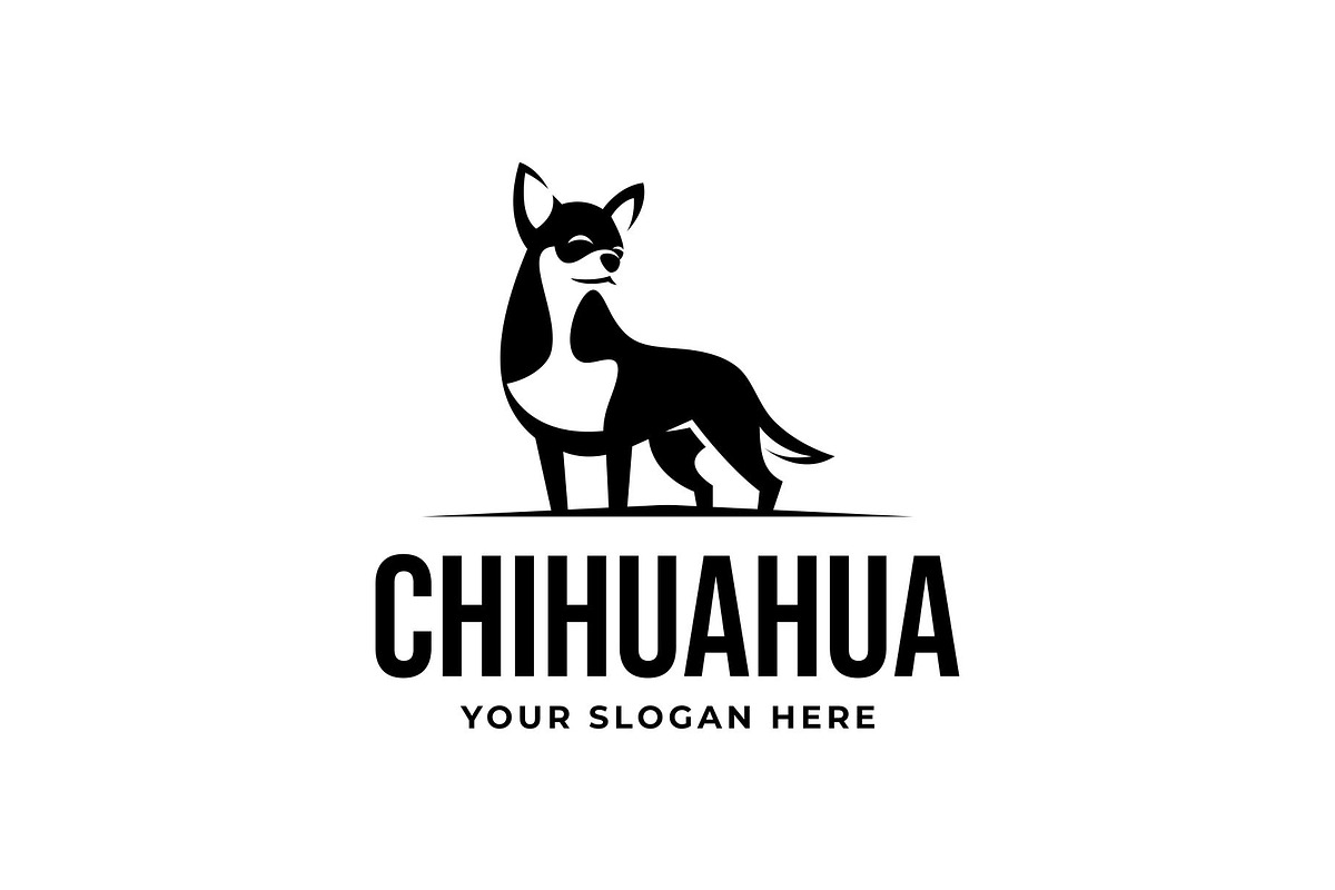 Chihuahua Dog Logo, a Branding & Logo Template by Buqancreative