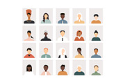 40 people avatars, a Person Illustration by Stafeeva (Thumbnail 3 of 3)