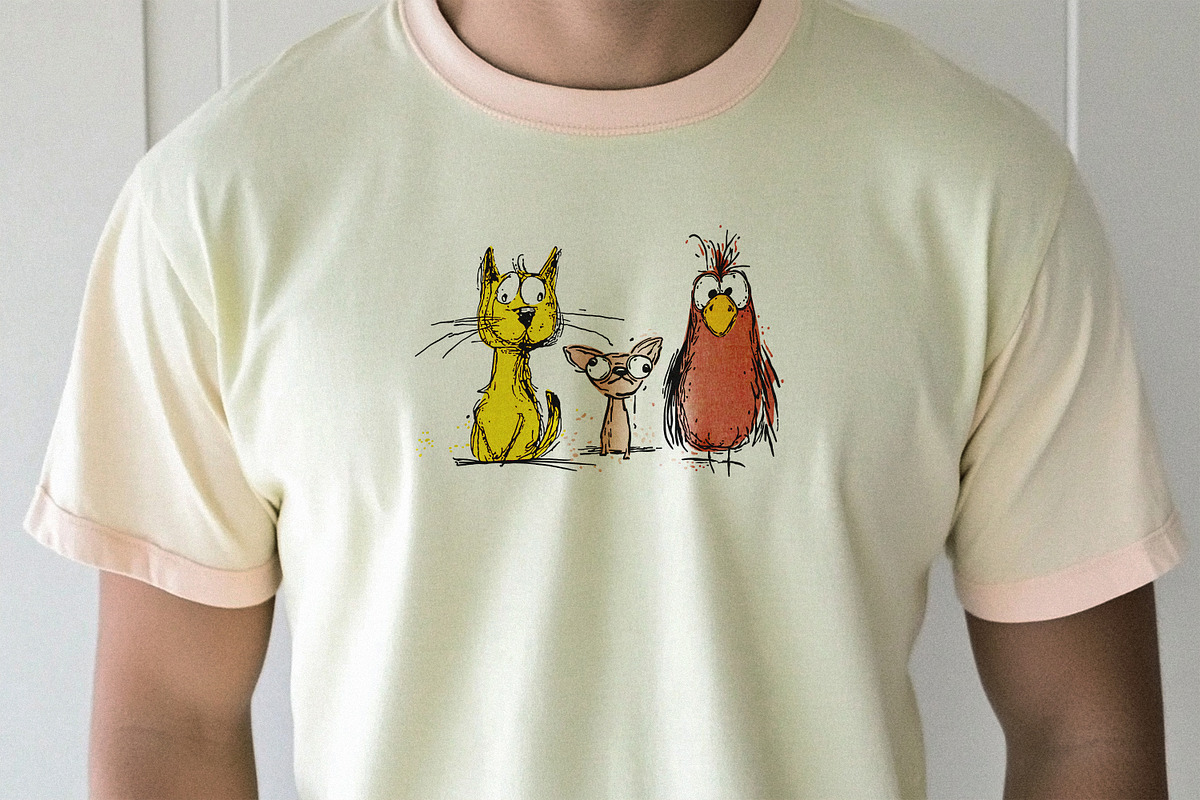 Pet Doodle Party. Clipart & Patterns, a Pattern Graphic by AnMark (Photo 9 of 14)