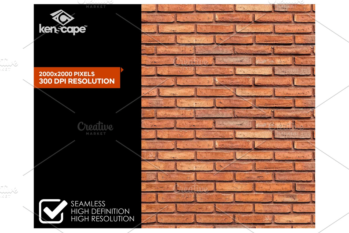 20 Seamless Brick Wall Textures, an Architecture Photo by KenScape (Photo 2 of 3)