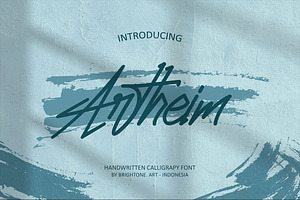 Artheim - Stylish Handwritten Font