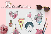 Cool Love - Valentine's pack, an Illustration by MaGo (Thumbnail 2 of 8)