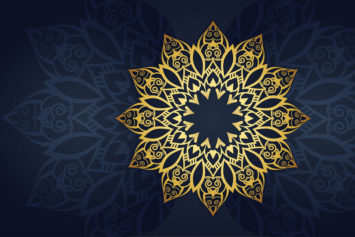 560+ Mandala Design Mega Collection, a Decorative Illustration by NJ Himel (Photo 192 of 289)