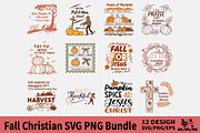 Fall Christian SVG PNG Bundle, an Illustration by Ya_ Design Store (Thumbnail 1 of 13)