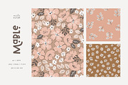 Mable Floral Pattern Collection, a Pattern Graphic by Point and Poem (Thumbnail 8 of 11)