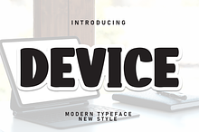 Device | Script Font