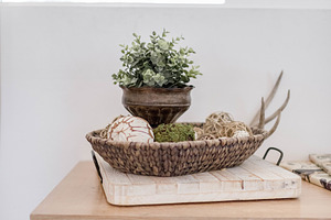 Rustic Home Decor - Styled - White