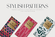 Hand Drawn Floral, Geo, & Abstract, a Texture Illustration by 7th Avenue Designs (Thumbnail 3 of 54)