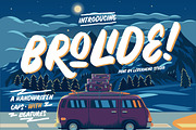 Brolide Playful Sans, a Sans Serif Font by Littlehand (Thumbnail 1 of 13)