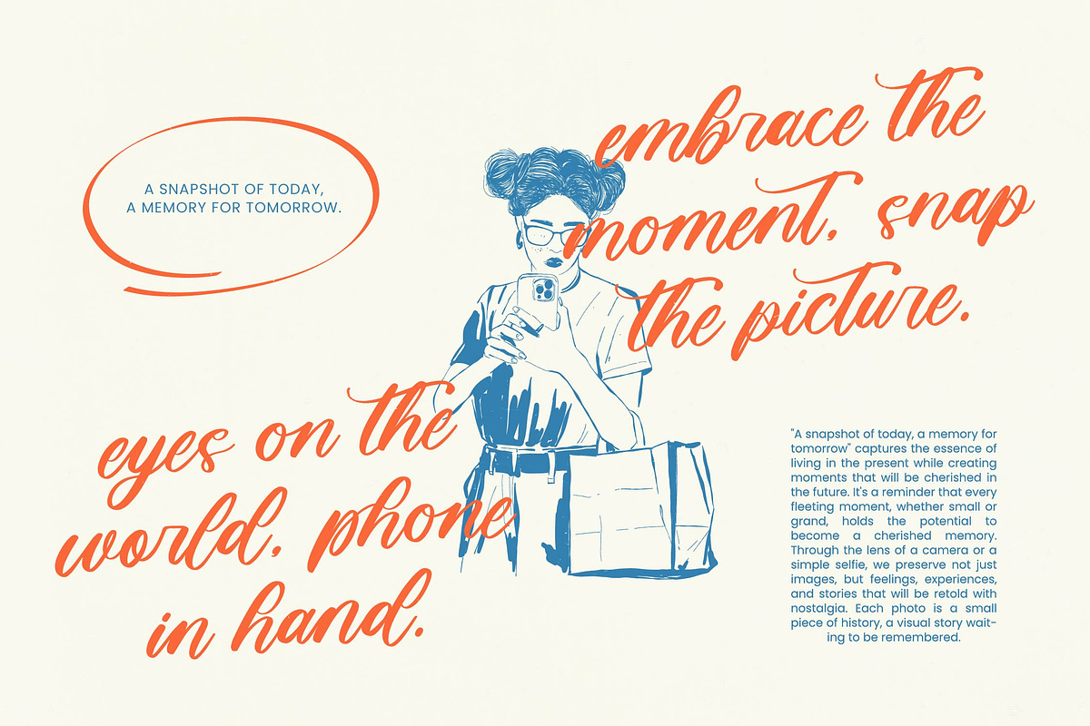 Seafood Gather Bold Calligraphy, a Script Font by Letterena Studios Script (Photo 5 of 20)